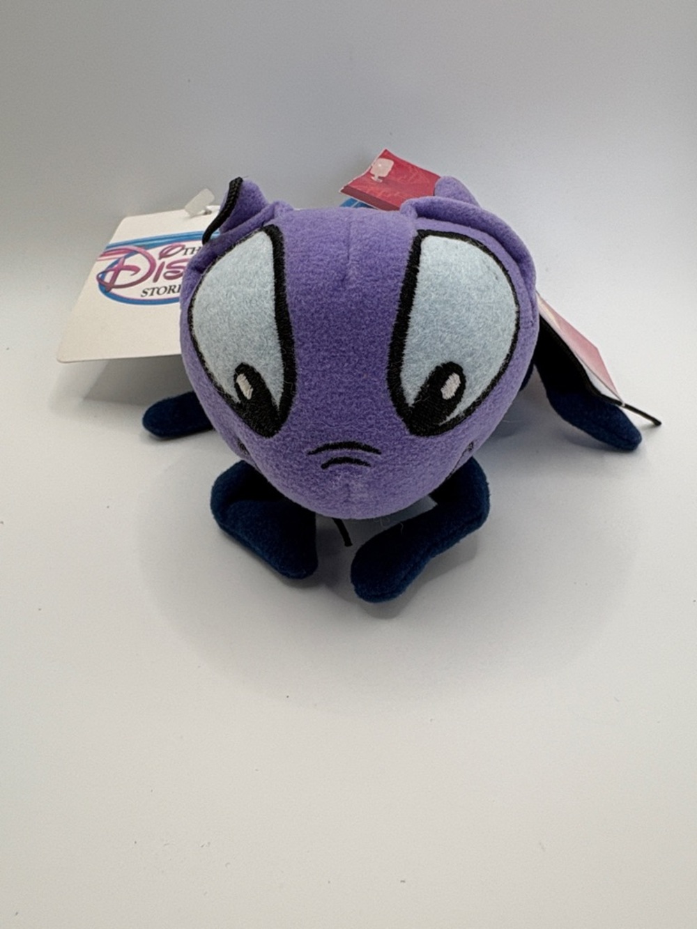 Vintage Disney Store Mulan “Criket” Plush - Purple Blue Ant Character 1998